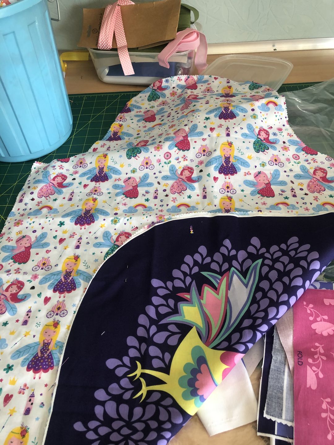 Customer photo review of Fairy World Polycotton Fabric