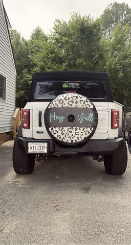 Customer photo review of Hey Y'all on Leopard/Cheetah
