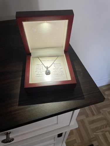 Customer photo review of Para mi hija | Siempre en tu corazón | Collar de Amor Eterno