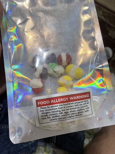 Customer photo review of Freeze Dried Skittles