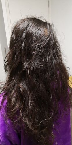 Reseña con foto de un cliente sobre Henna Jamila Hair