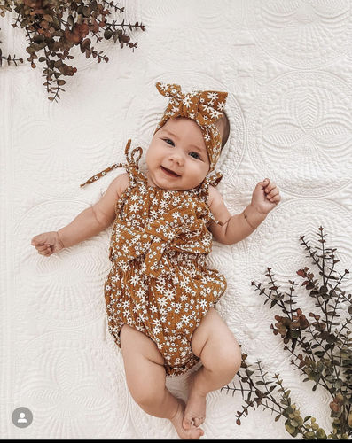 Customer photo review of Maisie Bow Romper