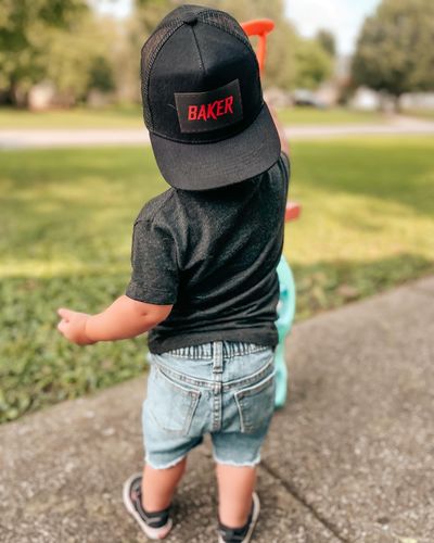 Customer photo review of Edgy Font Name Hat
