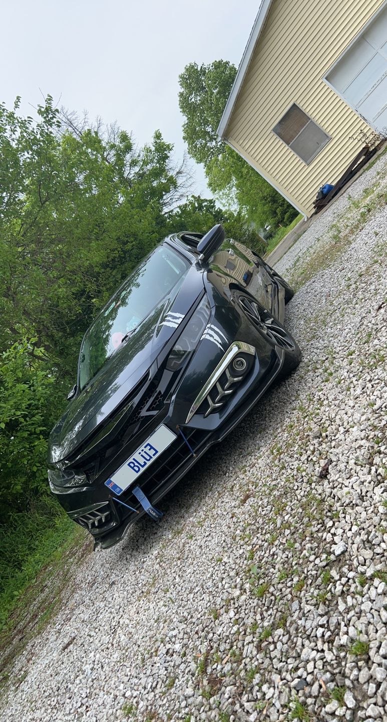 Customer photo review of Demon Grille for 16-18 Honda Civic Sedan/Hatchback