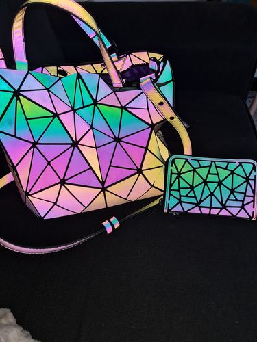 Customer photo review of Sac à main lumineux | Lussiole