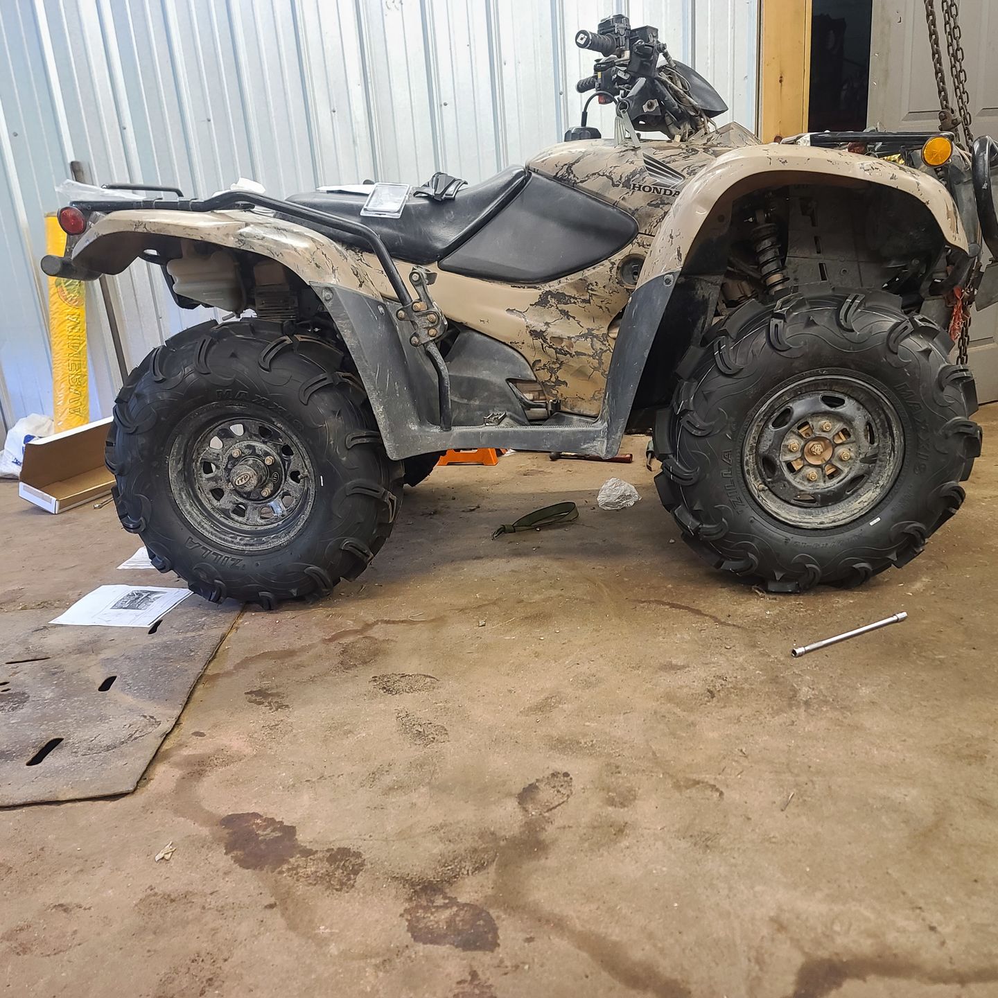 Customer photo review of 2 Inch | Honda TRX 420 Rancher AT IRS Lift Kit (2009-14)