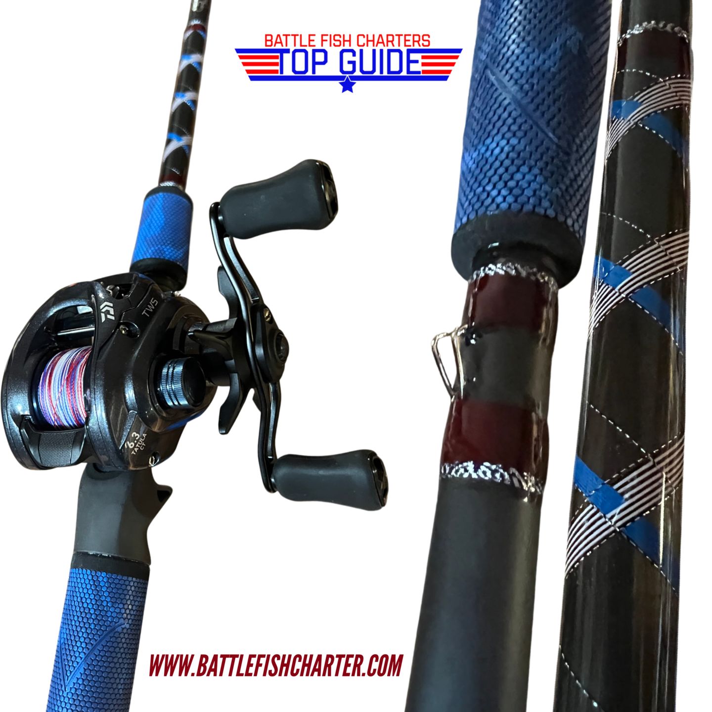 Customer photo review of Patriot Edition - Red, White, & Blue