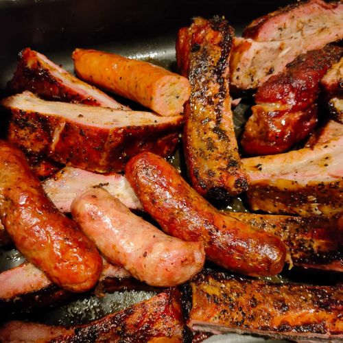 Customer photo review of St. Louis Pork Ribs Greedy's Hog 2 Slab DUROC