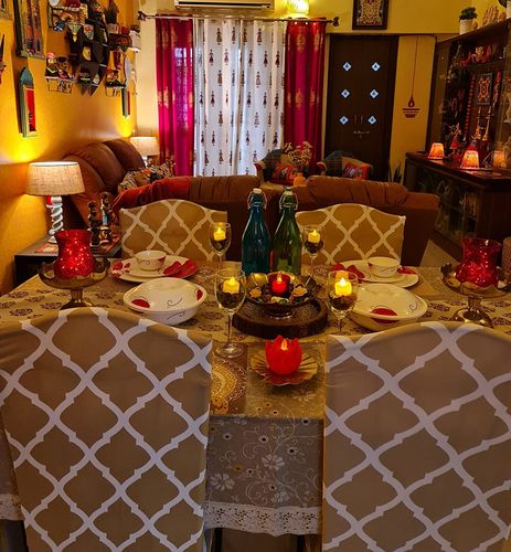 Customer photo review of Magic Universal Chair Cover
