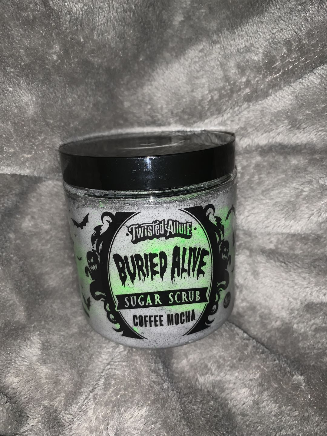 Customer photo review of Buried Alive Sugar Scrub