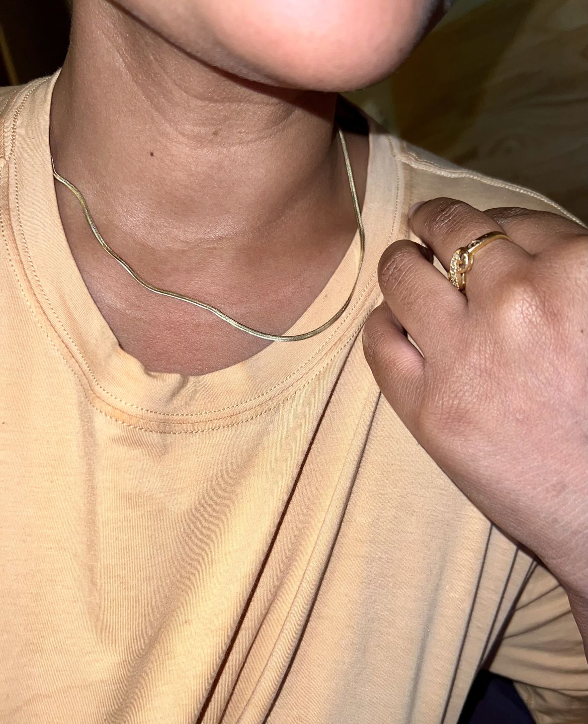 Customer photo review of Fine Essentials Necklace