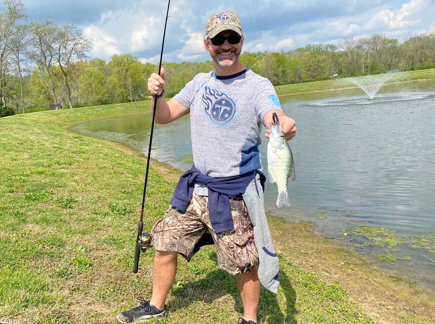 Customer photo review of Pre-Rigged Soft Fishing Lures | BKK Hook | Easy Catch |  Tear-Resistant TPE | Shrimp & Crayfish Swimbaits | Freshwater Saltwater Baits  | For Bass & Trout &Walleye &Pike