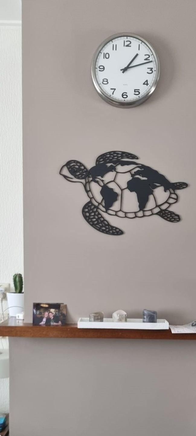 Customer photo review of Wanddecoratie dieren | Schildpad