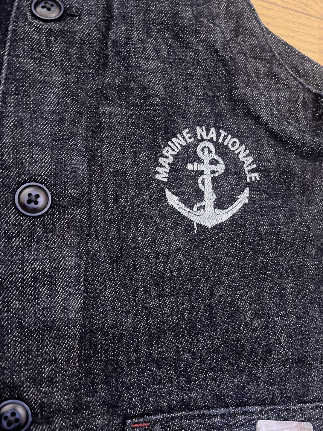 Customer photo review of アメリカンレトロ海軍デッキオーバーオール　デニム