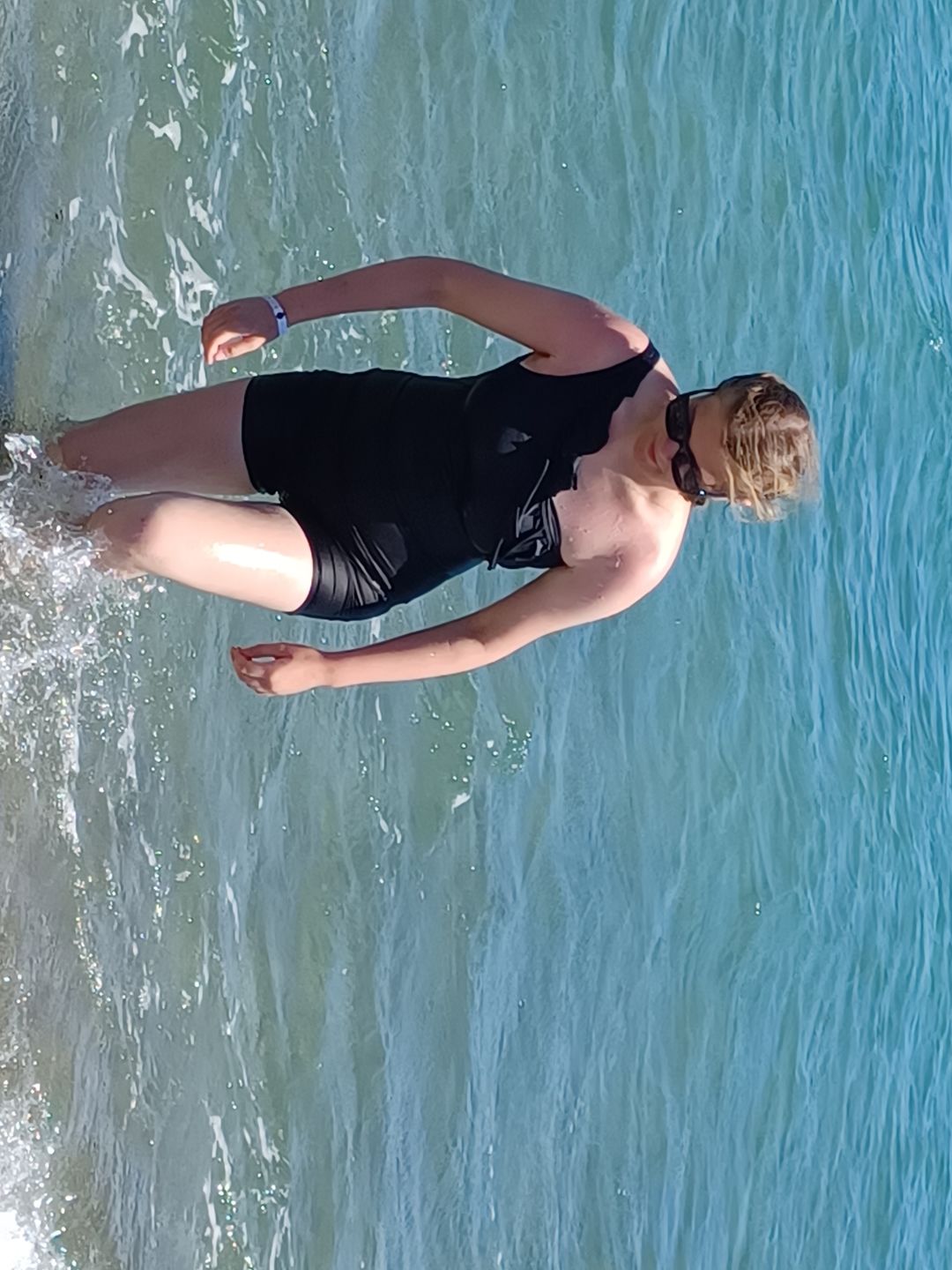 Customer photo review of Maillot de bain menstruel Iris