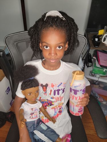Customer photo review of Healthy Roots Doll: Zoe