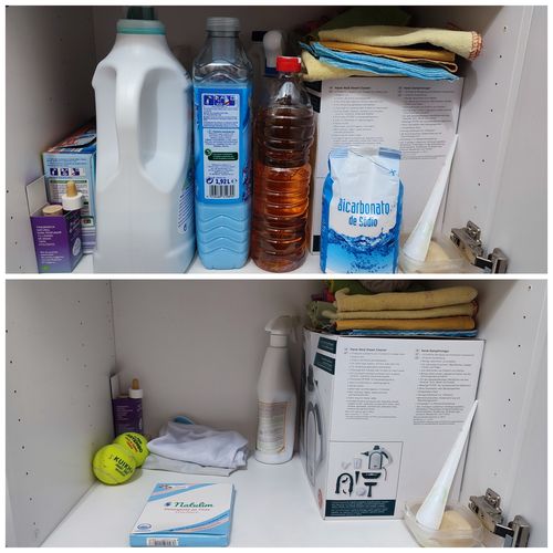 Customer photo review of Eco-Tiras de Detergente 40 lavados Natulim