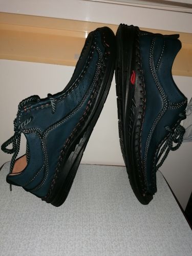Customer photo review of Handmade Soft Leather Comfort Casual Shoes