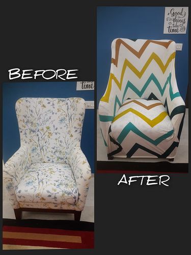 Customer photo review of Elastic Couch Cover