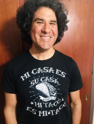 Customer photo review of Deluxe Premium Mi Taco Es Mi Taco t-shirt