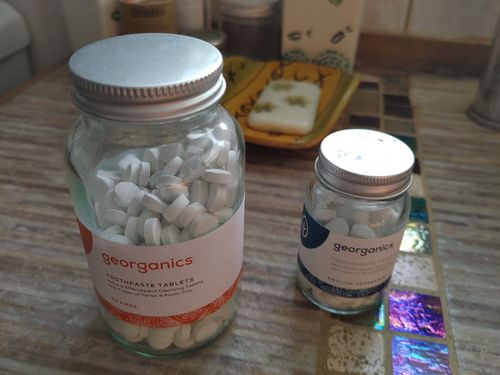 Customer photo review of Mineral Toothtablets - Orange
