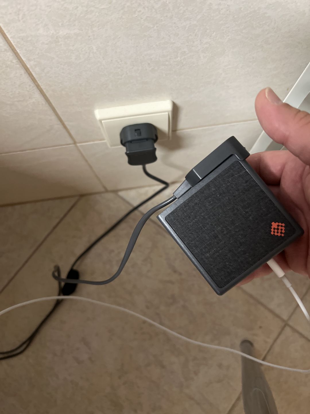 Customer photo review of Universal Power Extension Cord