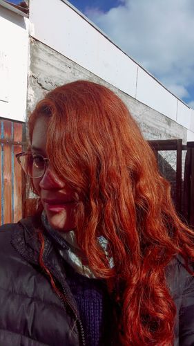 Reseña con foto de un cliente sobre Pack 3 Hennas Jamila Hair -  Cobrizo Natural y Duradero  👩🏼‍🦰