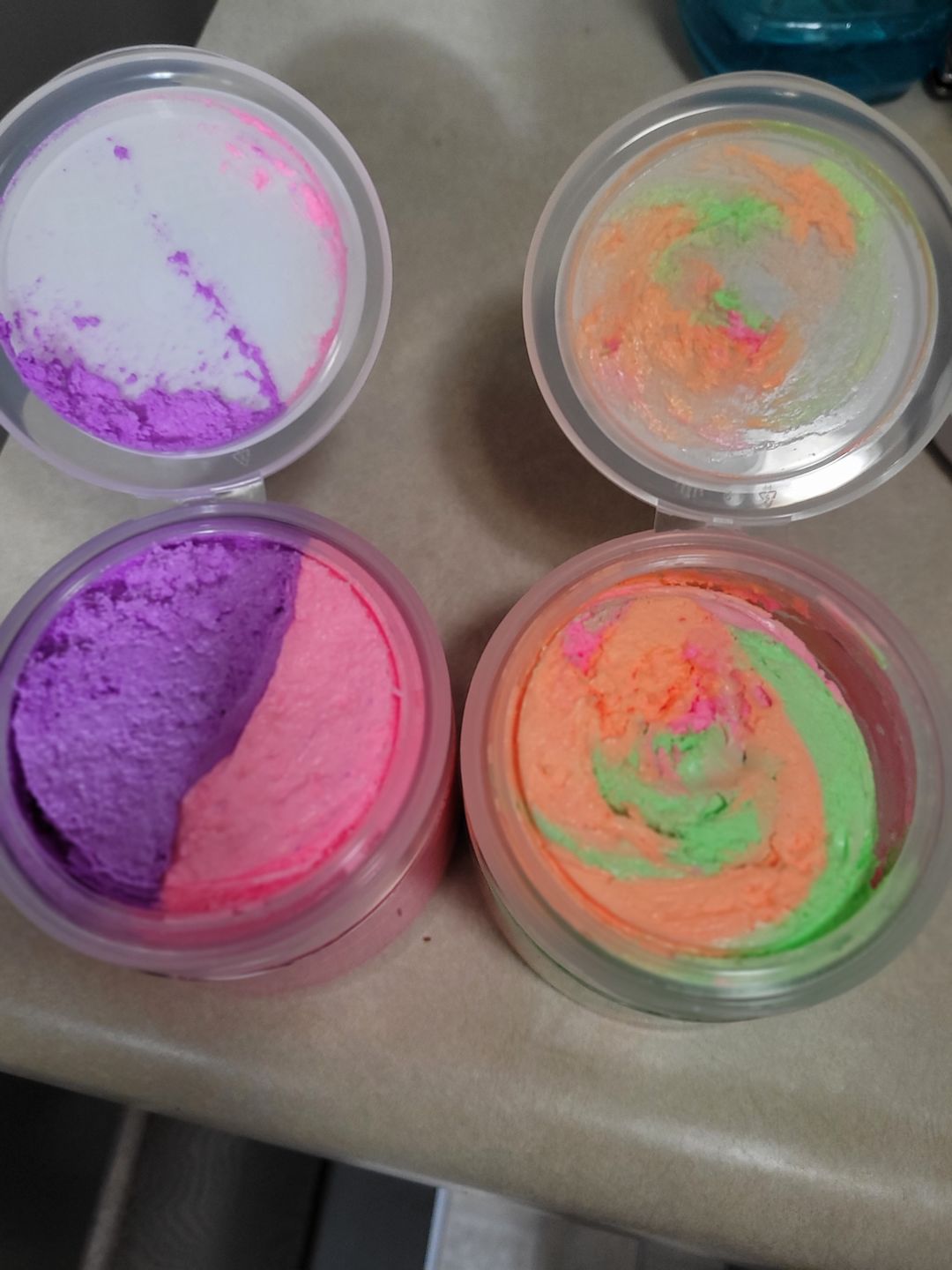 Customer photo review of Bubble Grape Gremlin Split Scrub