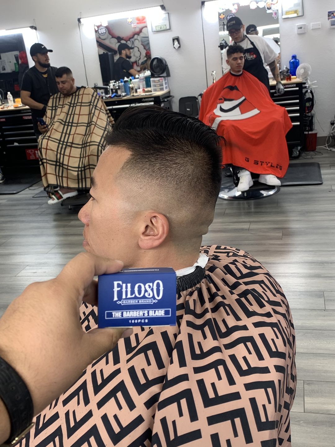Customer photo review of Filoso Razor Blades