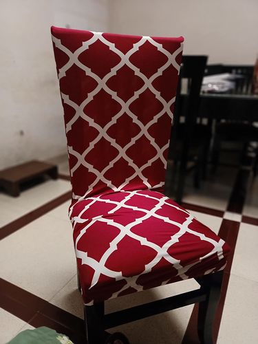 Customer photo review of Magic Universal Chair Cover