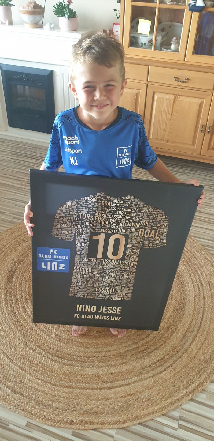 Customer photo review of Golden Trikot Dein Verein