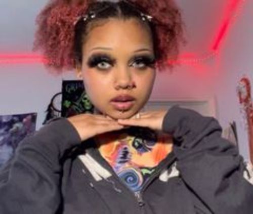 Customer photo review of Vegas Girl Contact Lenses(12 months of use)