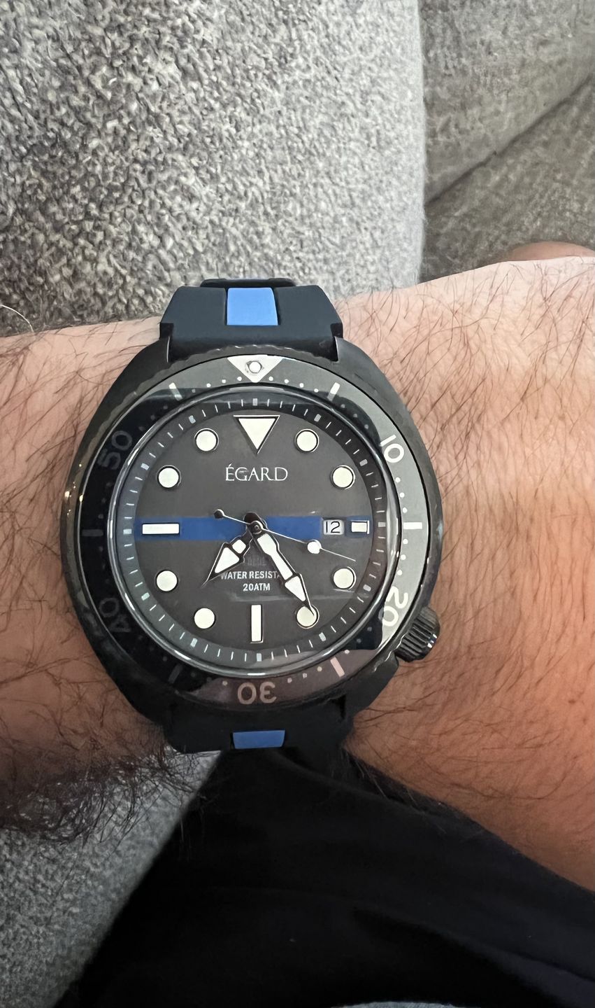 Customer photo review of TBL Police watch - Men