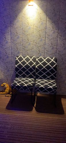 Customer photo review of Magic Universal Chair Cover