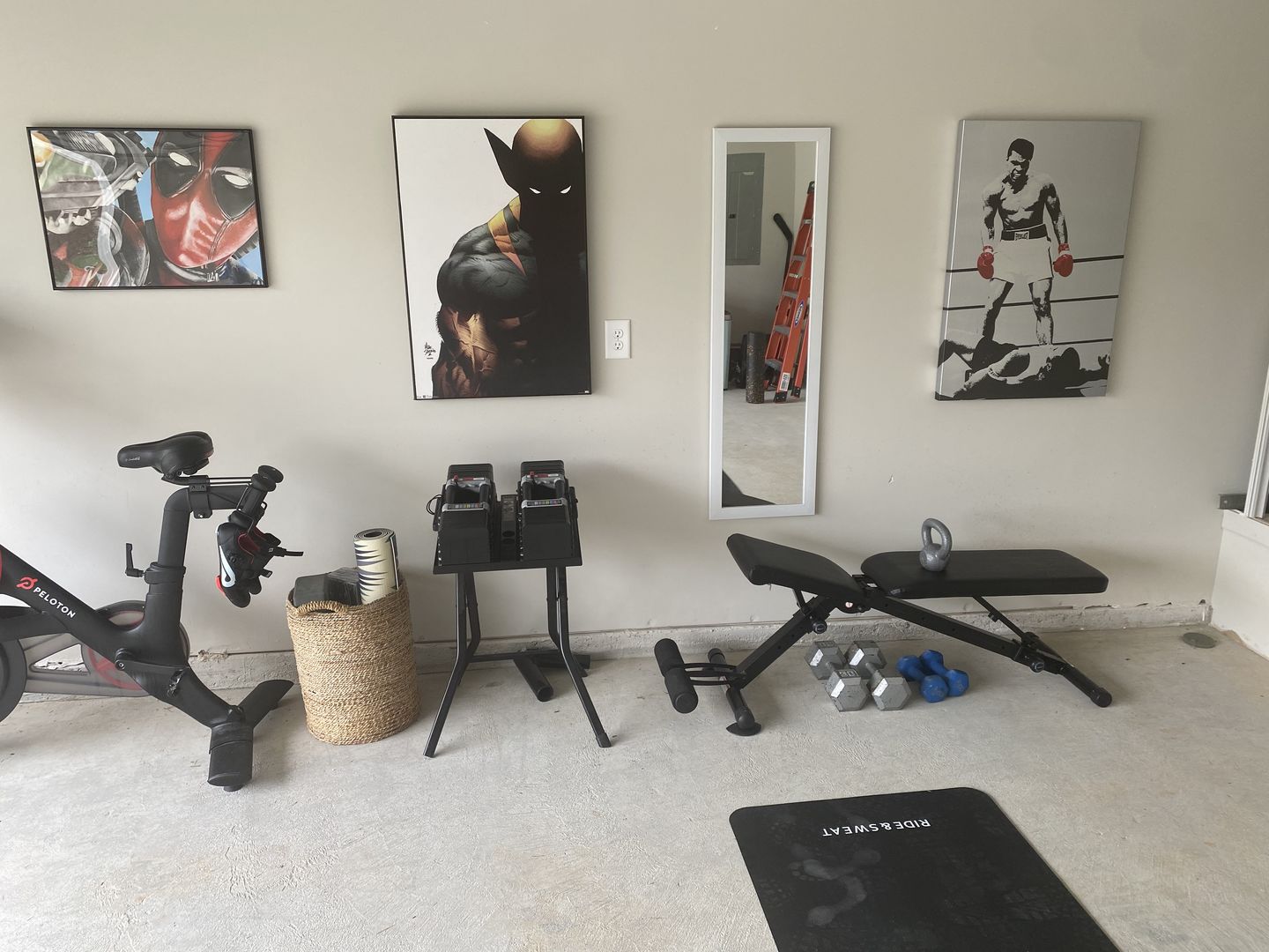 Customer photo review of RitFit Foldable Weight Bench AWB-800