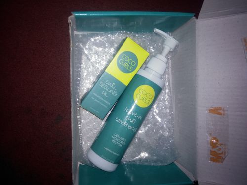 Customer photo review of Leave-in Curl Conditioner