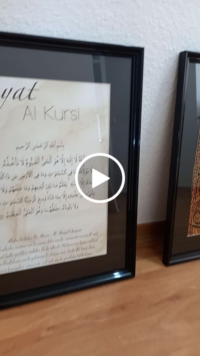 Customer video review of Ayat Al Kursi - Arabisch und Latein