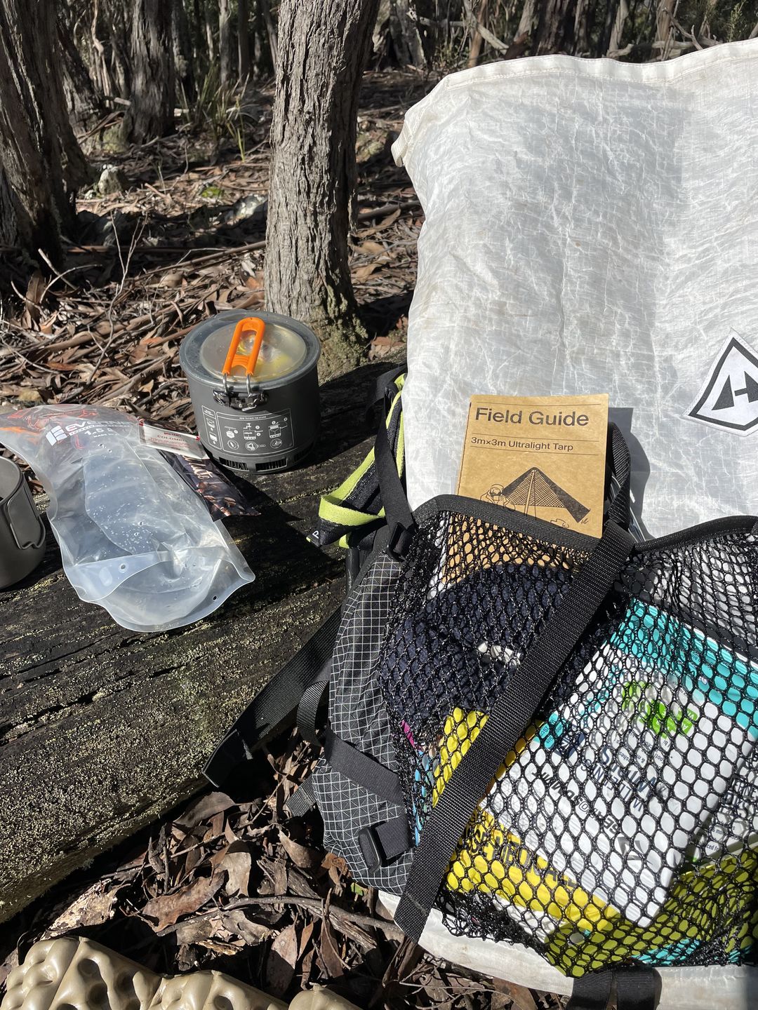 Customer photo review of Waterproof Field Guide - Tarp