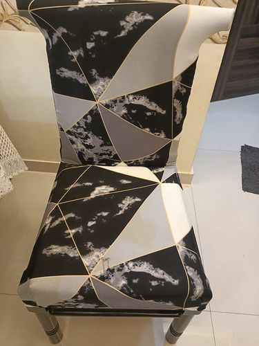 Customer photo review of Magic Universal Chair Cover