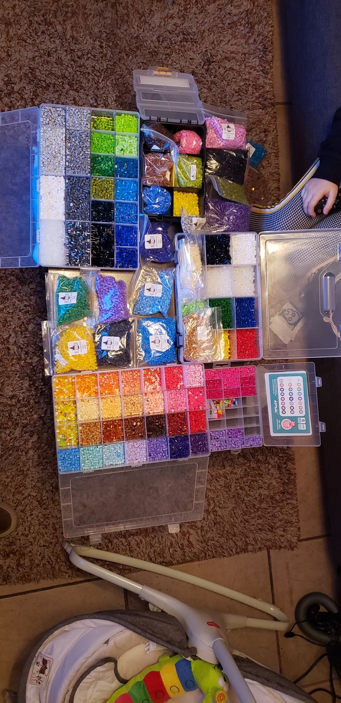 Customer photo review of Bolsa de 1000 Beads - MIDI 5mm