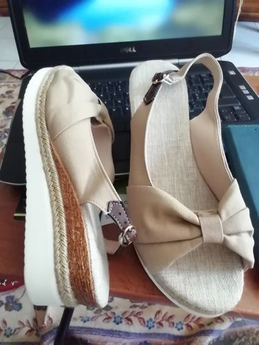 Customer photo review of Fashion Womens Comfort Lightweight Wedges