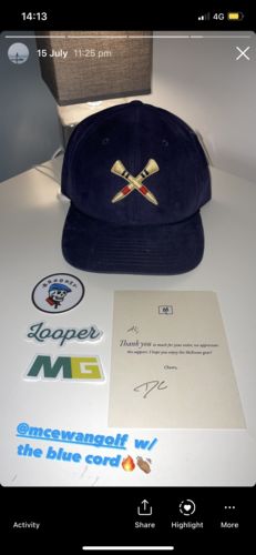 Customer photo review of "The Cross Tees" Rope Snap-Back