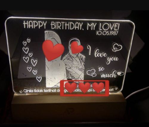 Customer photo review of Lampu Uqeer EXCLUSIVE Limited Edition