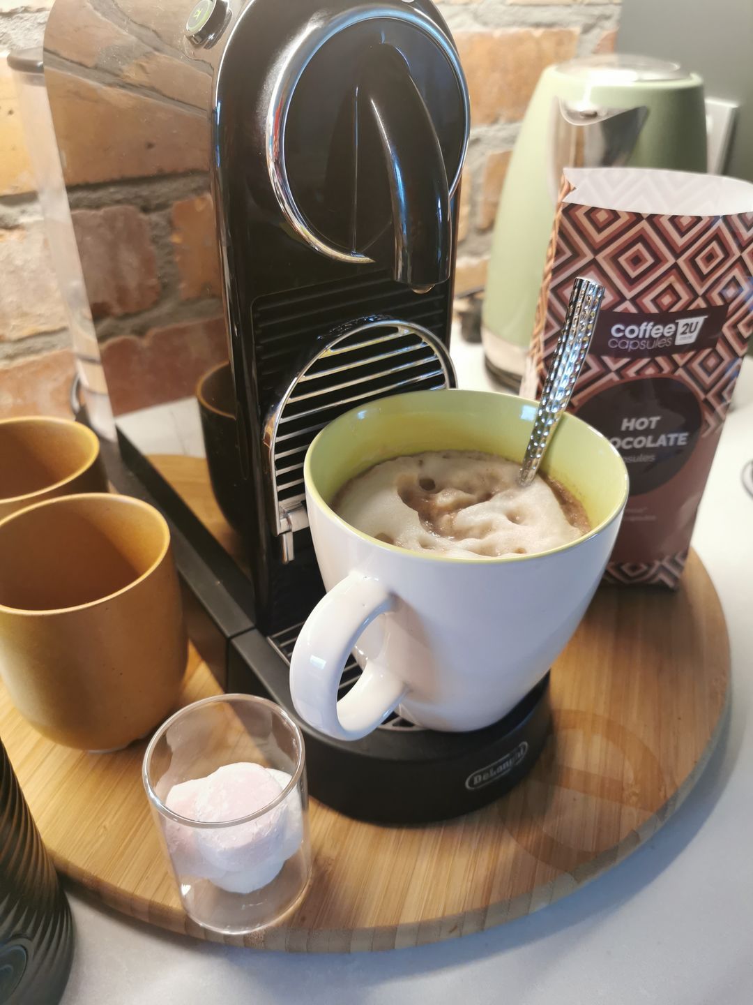 Customer photo review of Hot Chocolate - 20 Capsule Pack