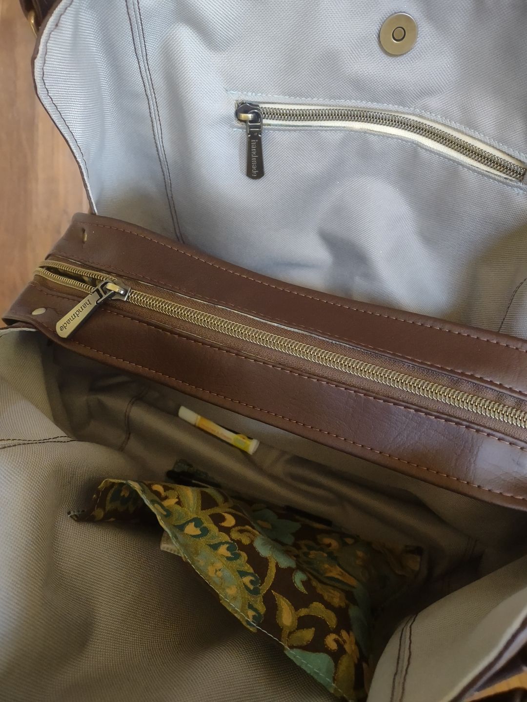 Customer photo review of Chocolate - #5 Bronze Nylon Coil Zipper Tape