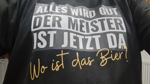 Customer photo review of DER MEISTER  - Herren Shirt