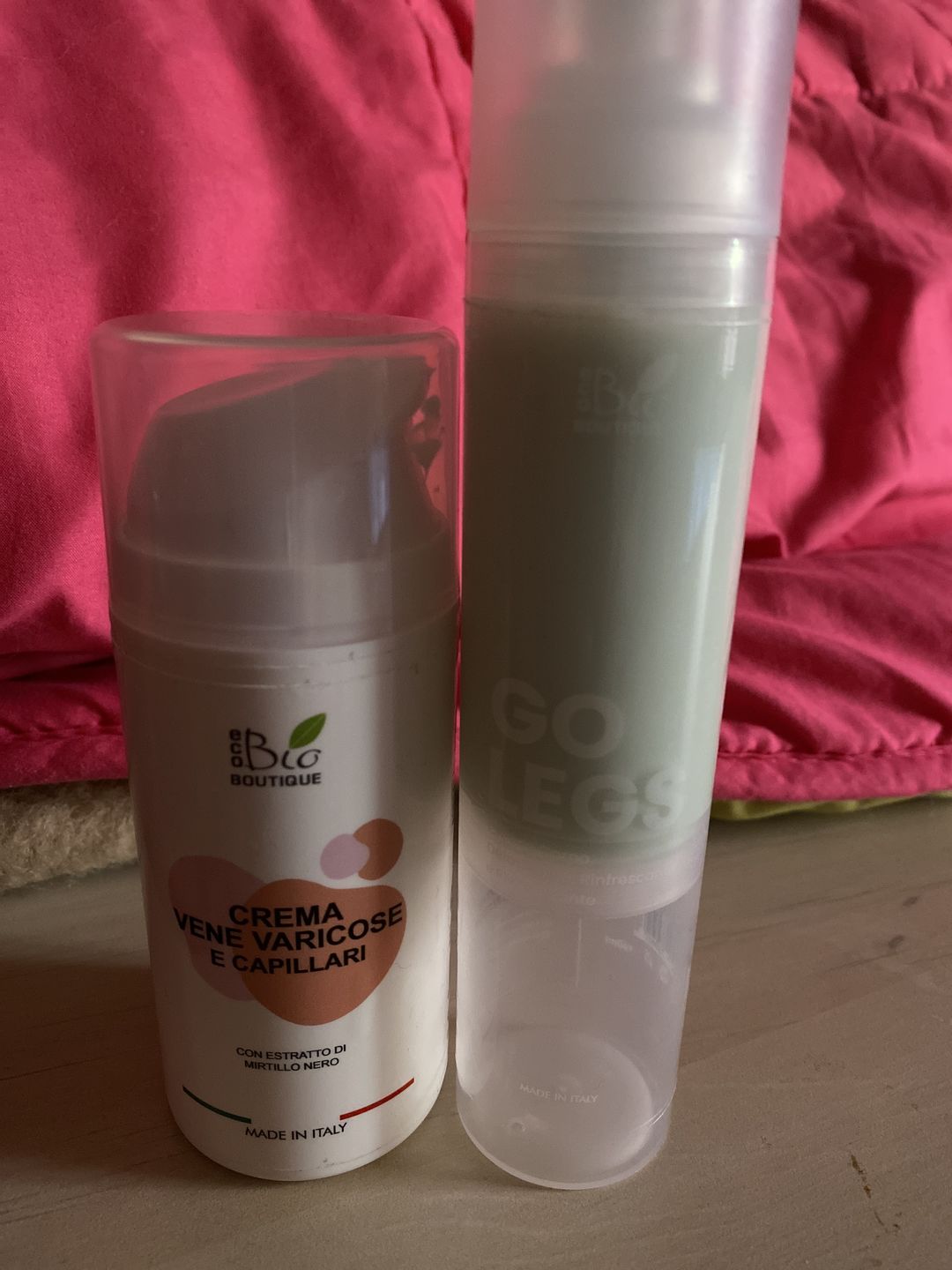 Customer photo review of Set Gambe Leggere