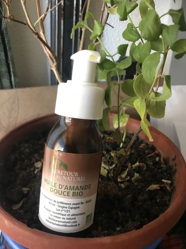 Customer photo review of HUILE D AMANDE DOUCE BIO