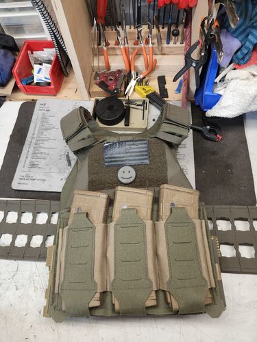 Customer photo review of APTUM™SWIMMER FRONT PLATE BAG