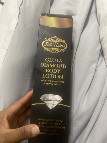 Customer photo review of DIAMOND LIGHTENING BODY LOTION